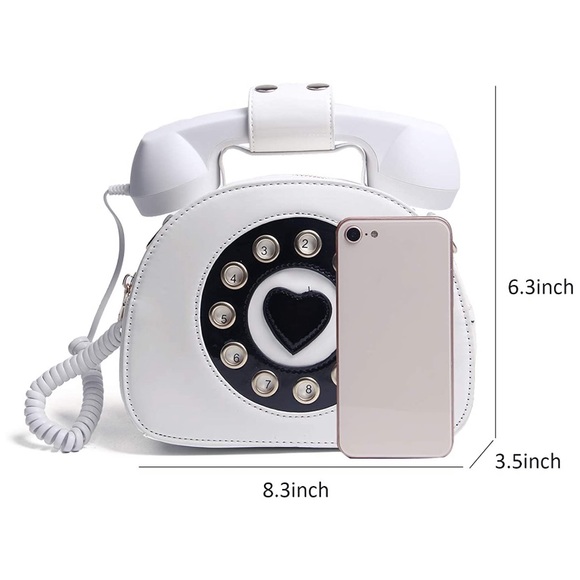 (Working)Telephone Purse Shoulder/Cross Bag - Picture 4 of 6